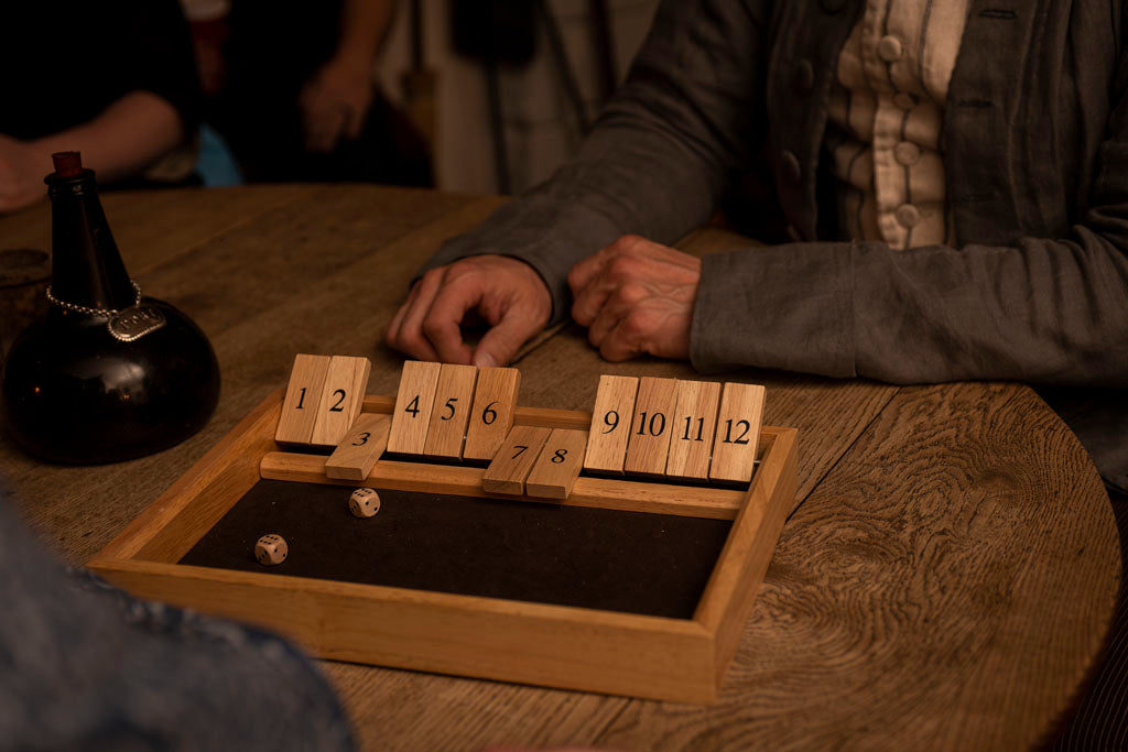 12 Pin Shut The Box Game from Samson Historical