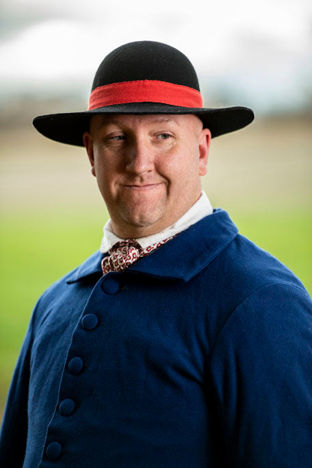 18th Century Short Brim Hat from Samson Historical