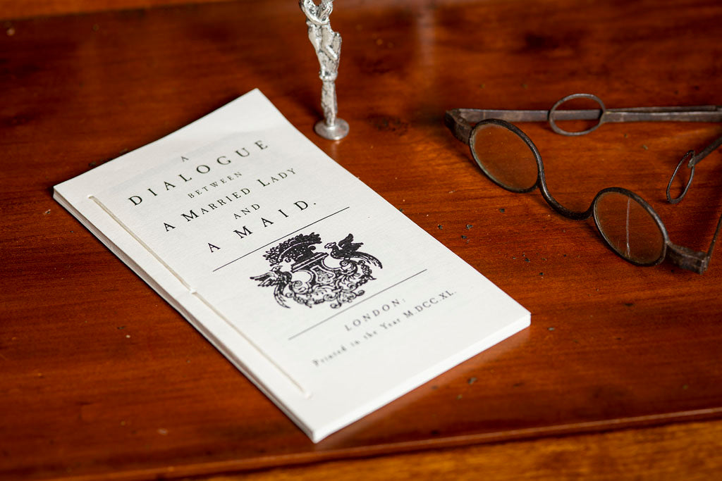 A Dialogue Between A Married Lady and A Maid