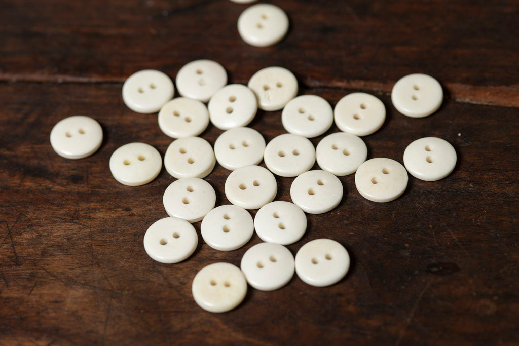 Authentic Bone Buttons - 18th Century Reproduction from Samson Historical