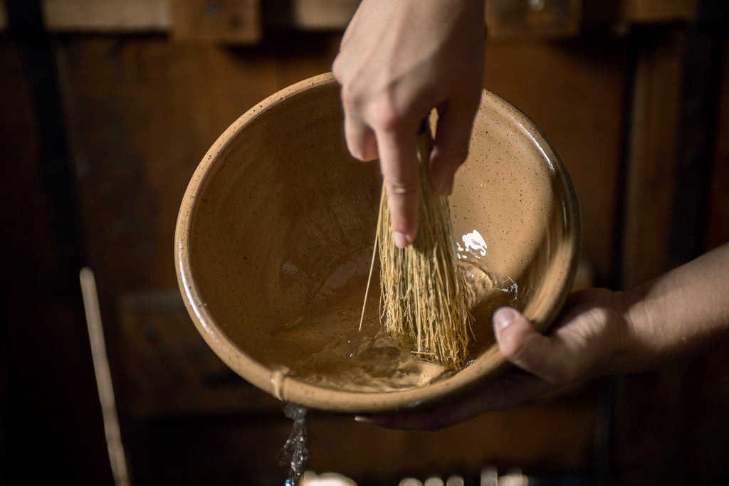 18th Century Broomcorn Pot Scrubber from Samson Historical