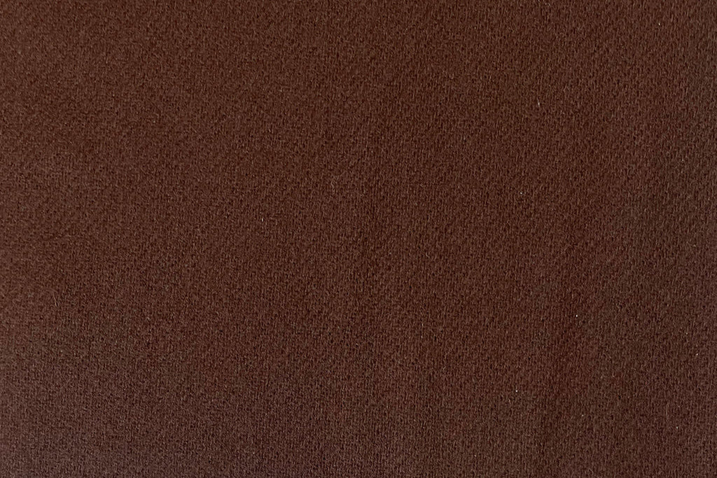 Brown Flannel | 100% Wool | 60&quot; Wide