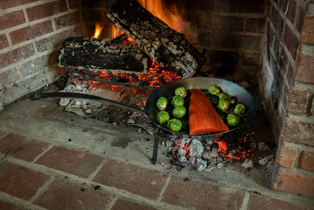 18th Century Forged Skillet from Samson Historical