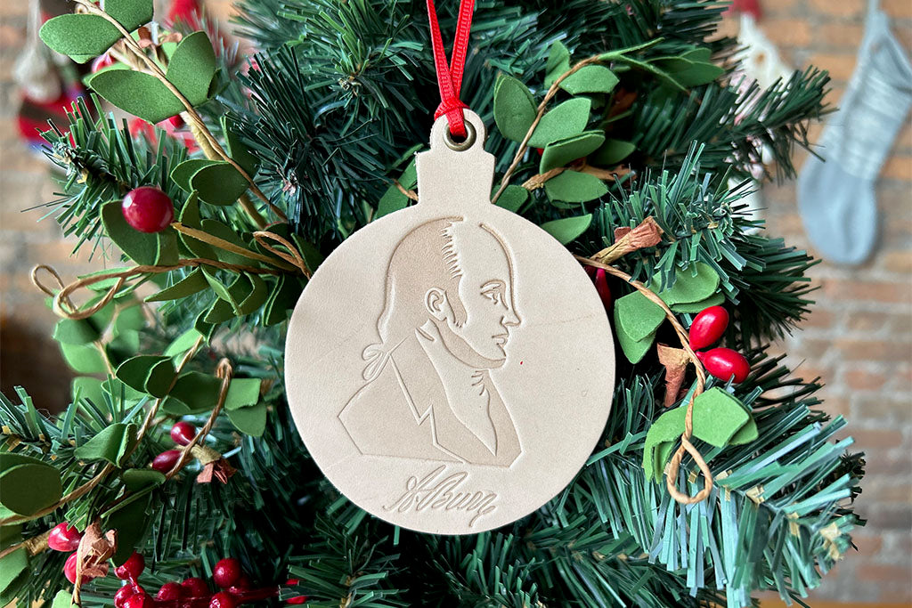 Hamilton &amp; Burr Leather Ornaments
