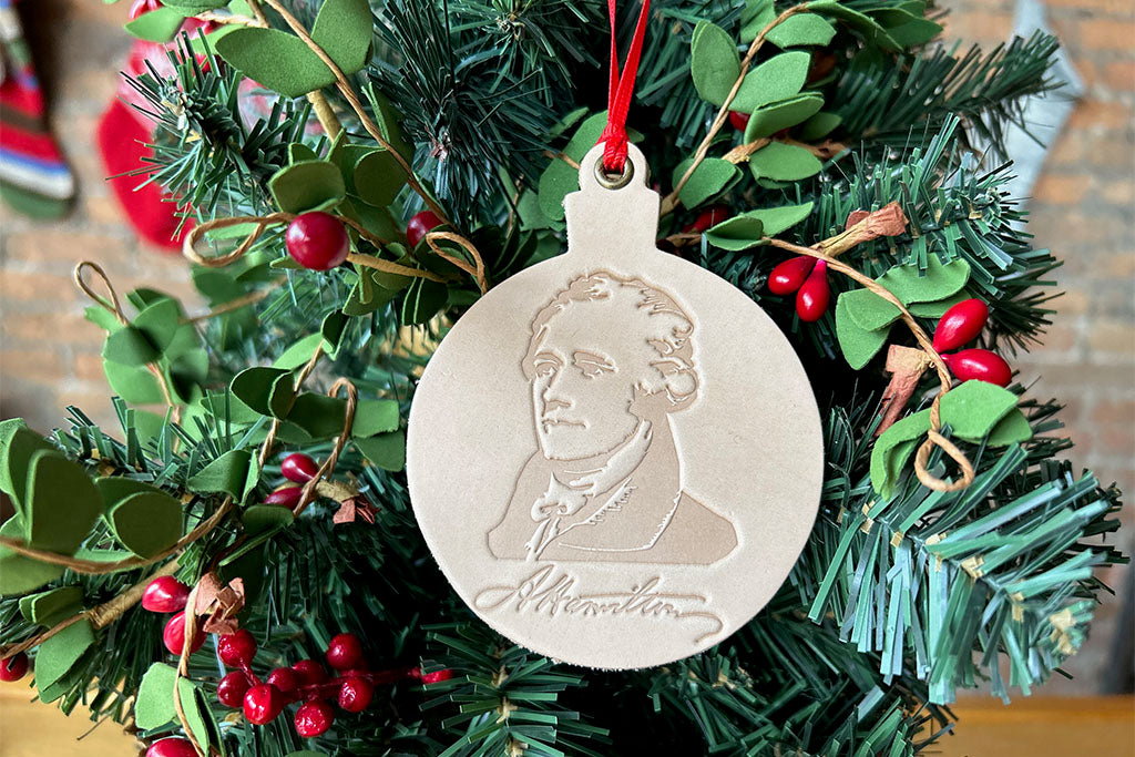 Hamilton &amp; Burr Leather Ornaments