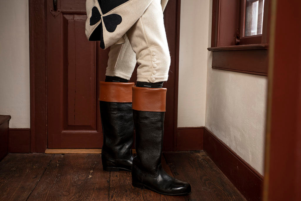 Regency Men's Riding Boot Men's Regency Shoes & Buckles - Samson Historical