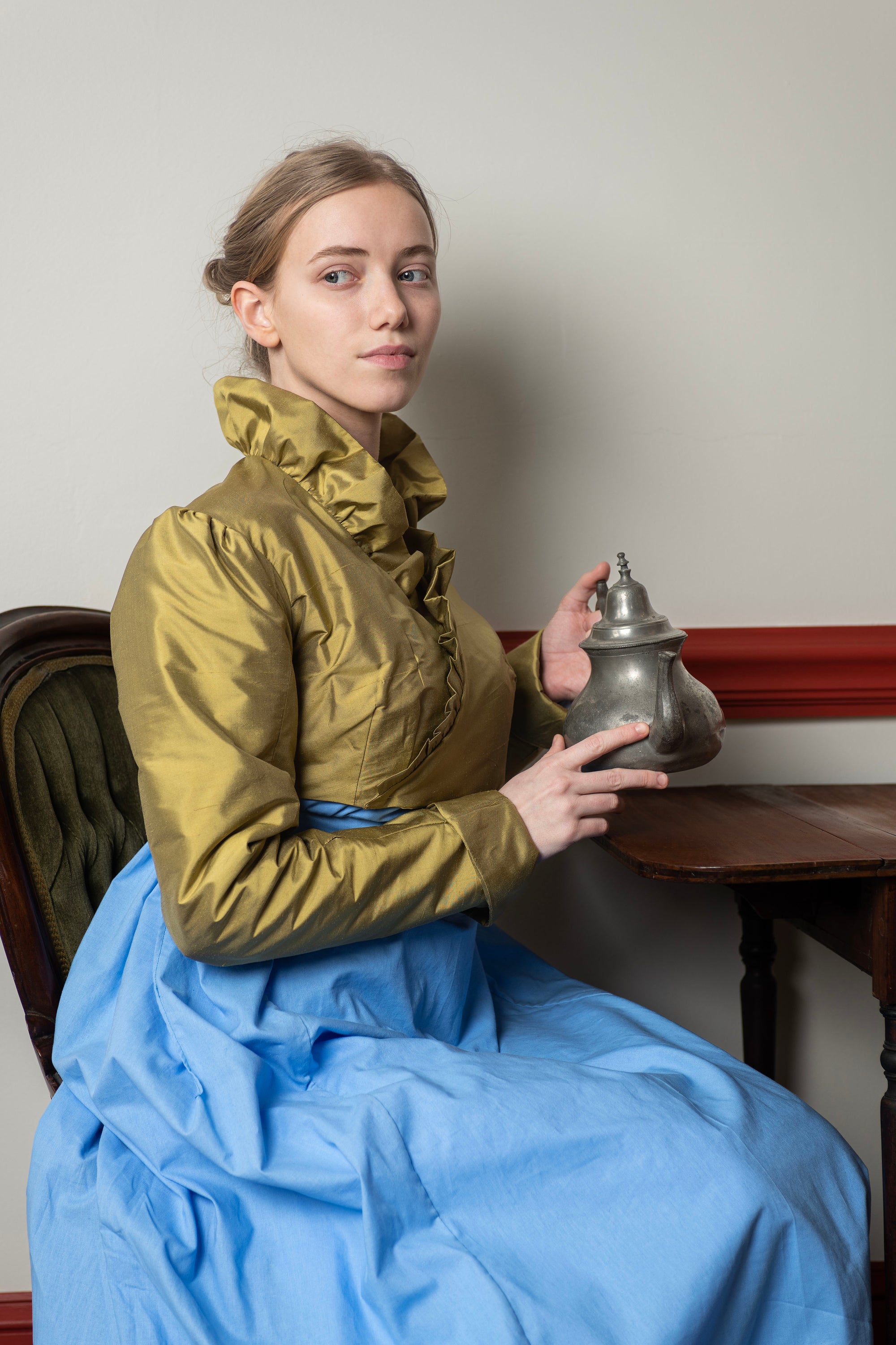 Silk Ruffled Spencer | Regency