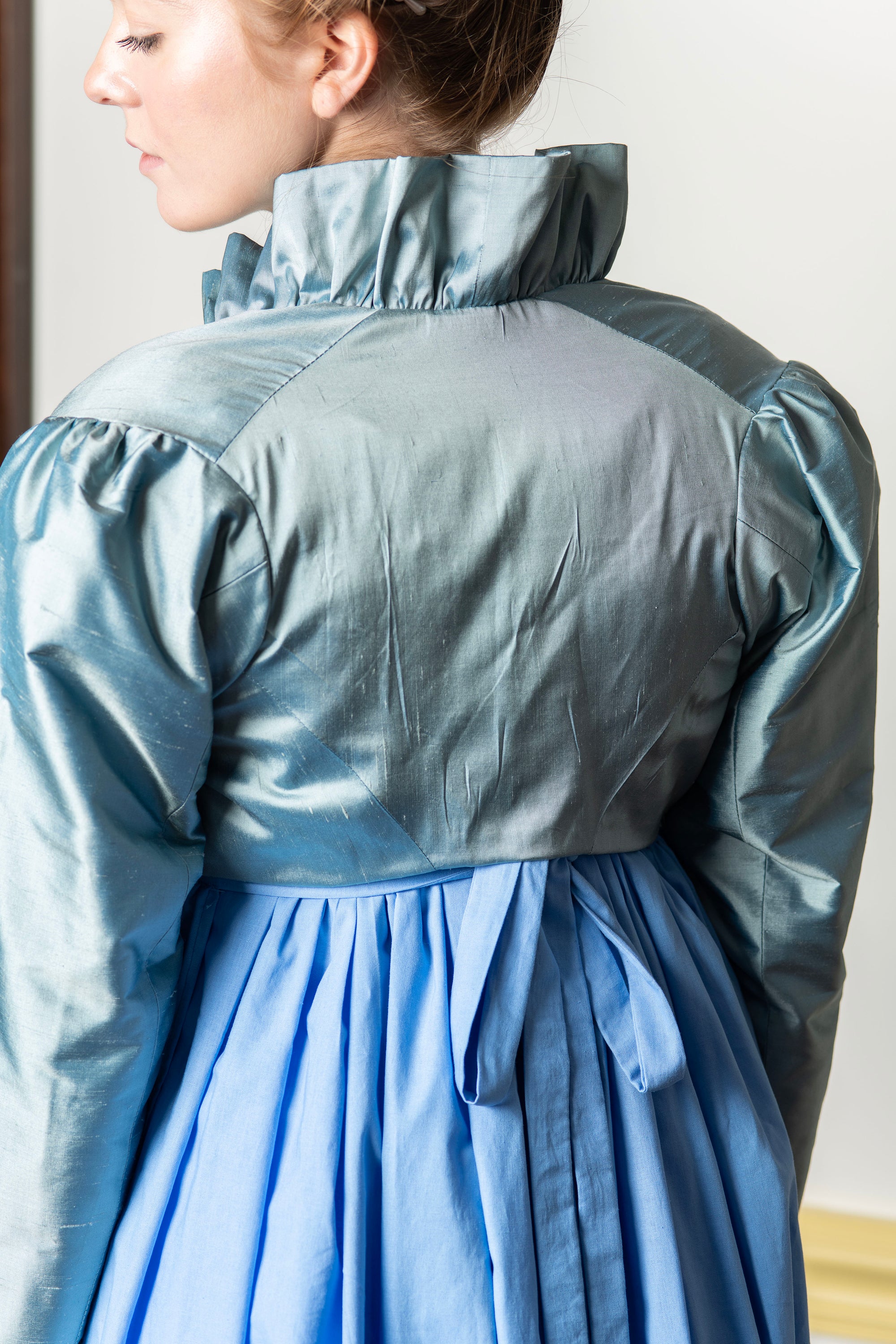 Silk Ruffled Spencer | Regency
