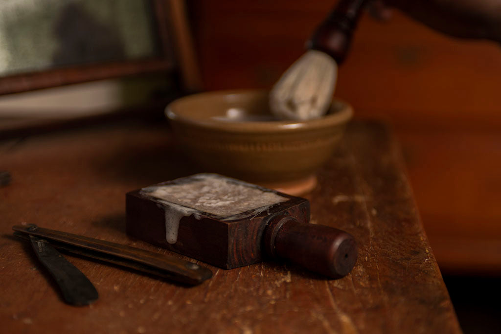 18th Century Shaving Soap Block from Samson Historical