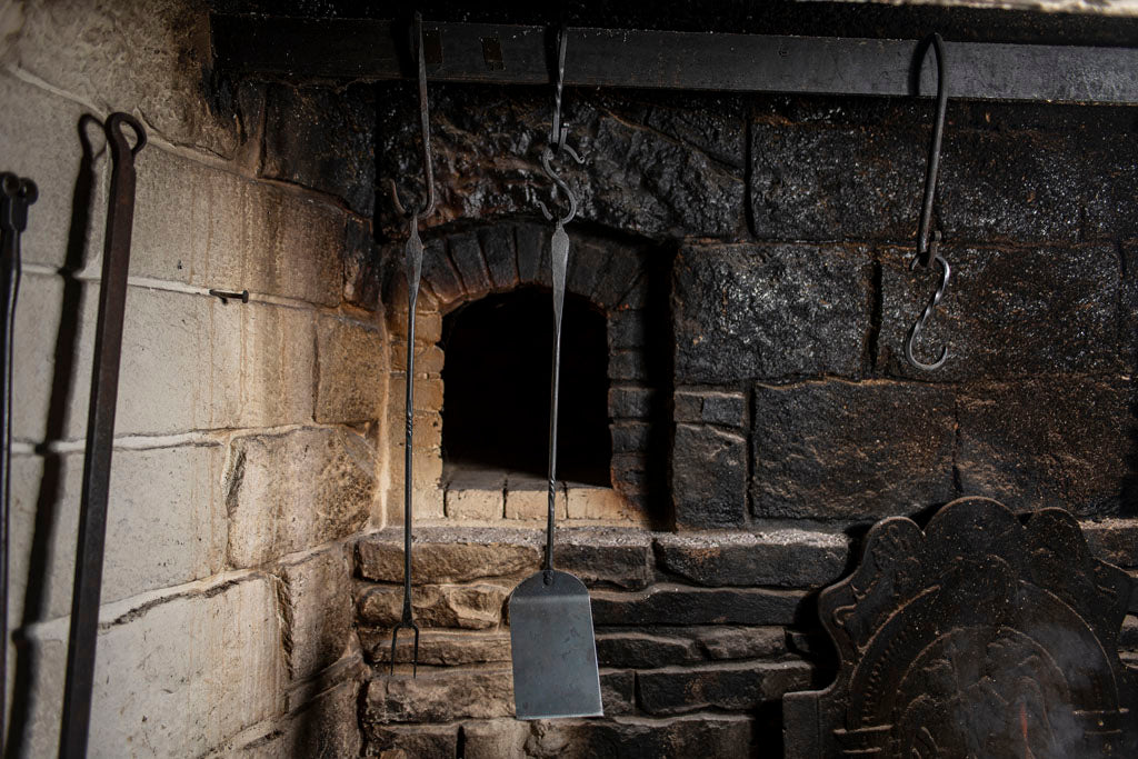 Iron Spatula for Open Fire 18th Century Cooking