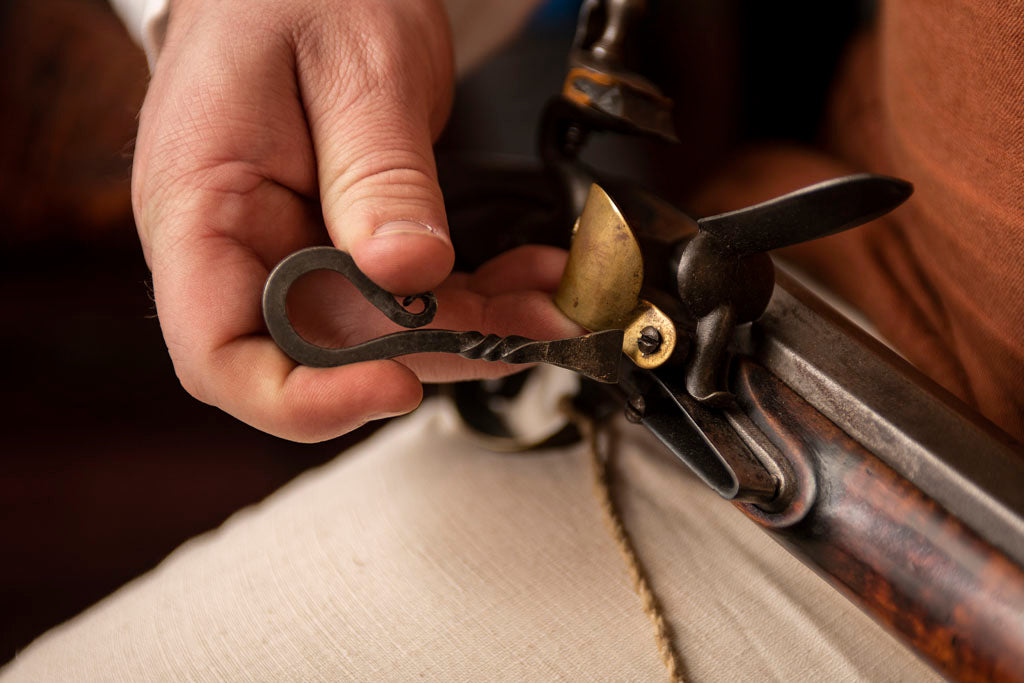 Twisted Forged Screwdriver for Musket Care from Samson Historical