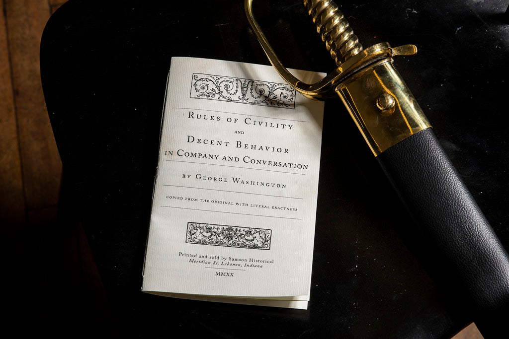 Washington&#39;s Rule of Civility Reproduction