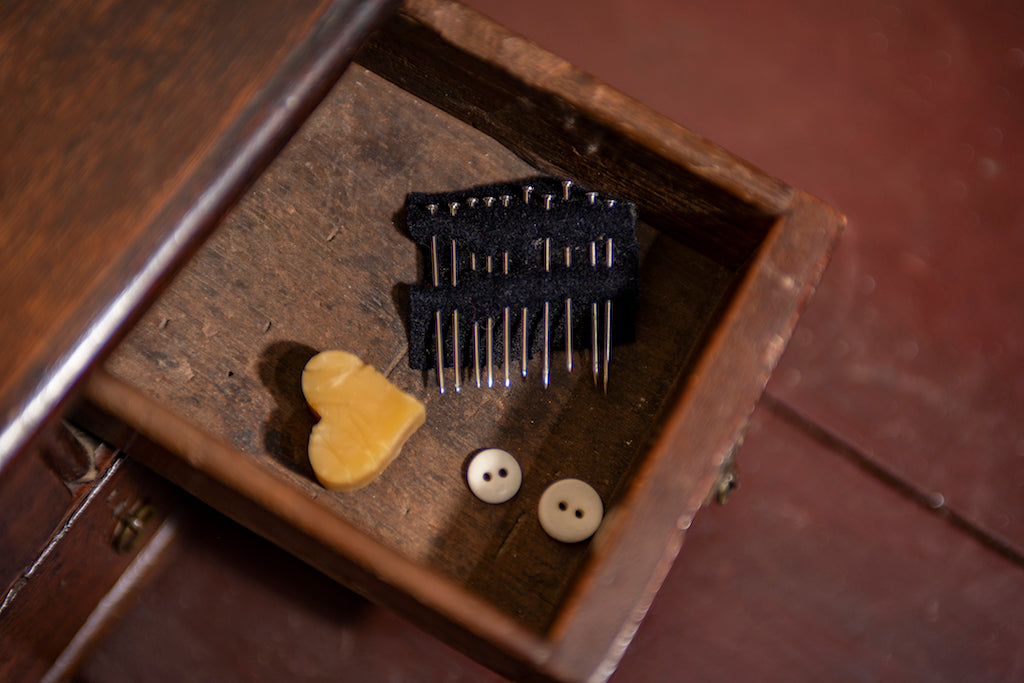 18th Century Straight Pin Set for Clothing and Textiles