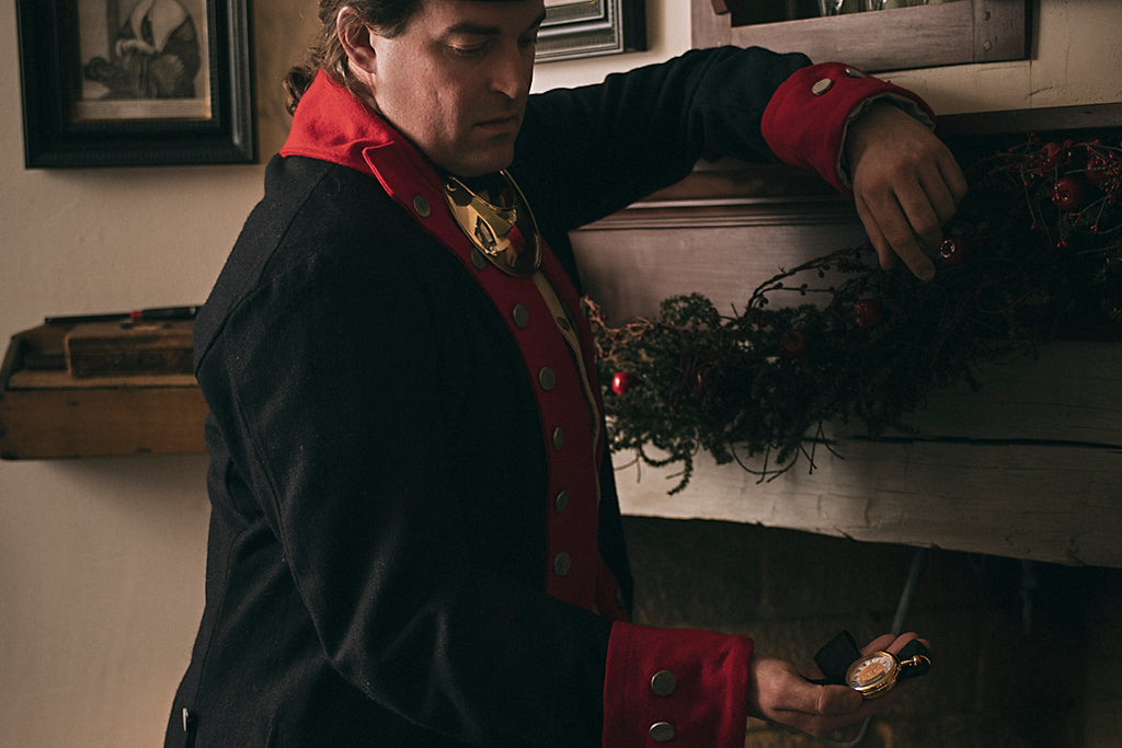 Revolutionary War Coat with red facings for Revolutionary War Reenacting