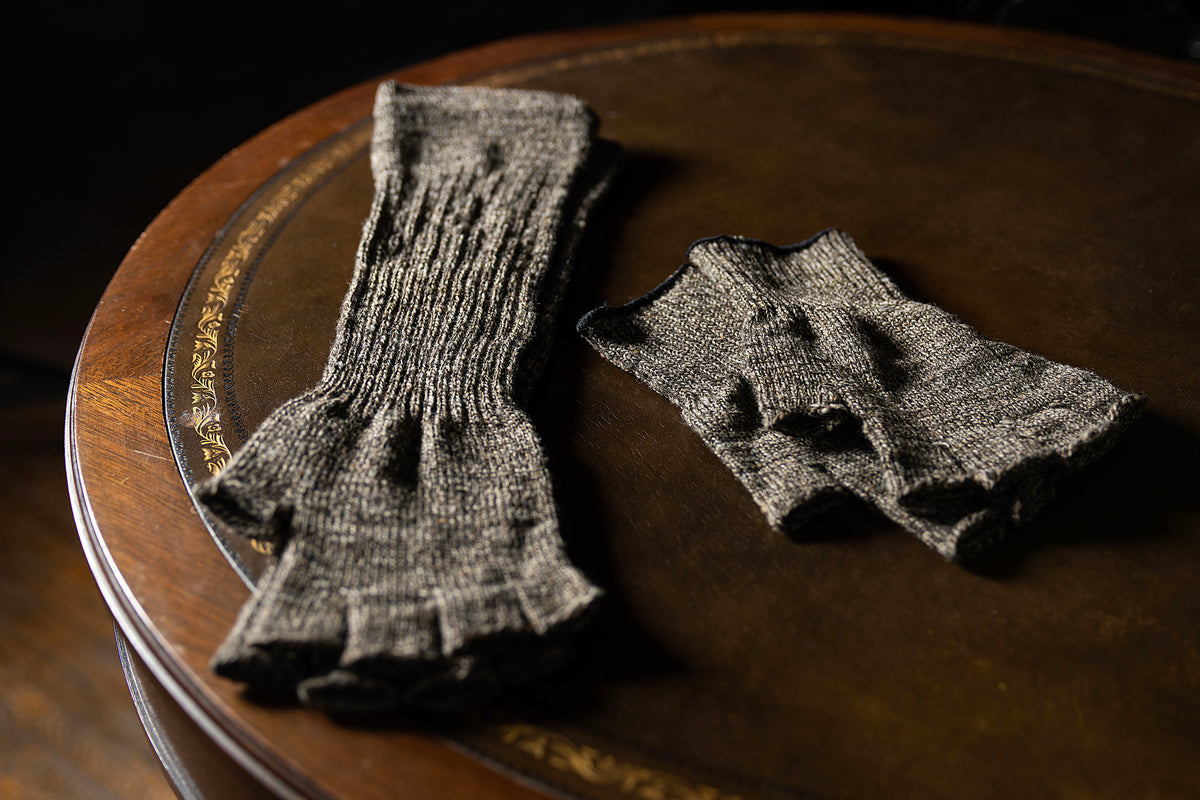 Long Fingerless Gloves