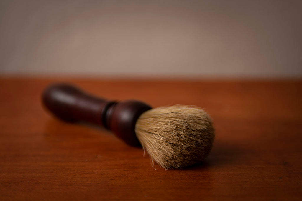 18th Century Boar Bristle Shaving Brush from Samson Historical